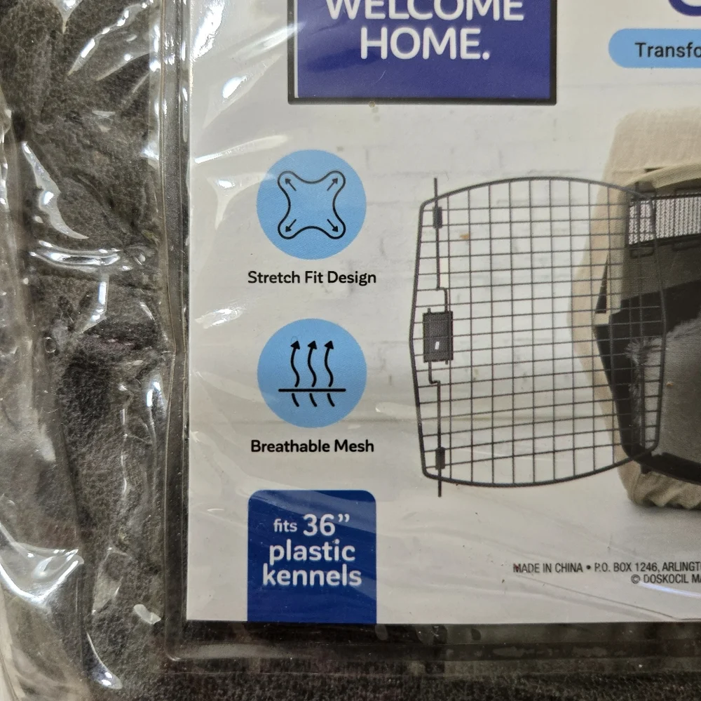 Petmate Comfy, Safe, & Secure Welcome Home Kennel Cover